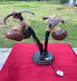 Lampu Hias Tempurung Kelapa